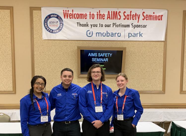 AIMS Safety Seminar ambassadors