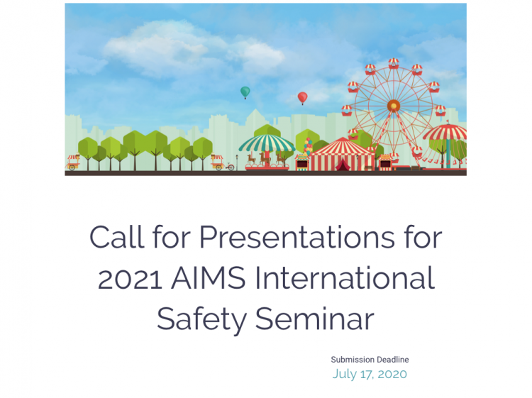 2021 AIMS International Safety Seminar Call for Presentations